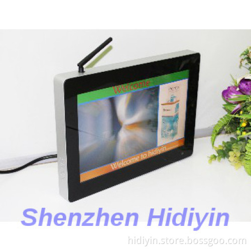13.3 inch motion activated lcd advertising player